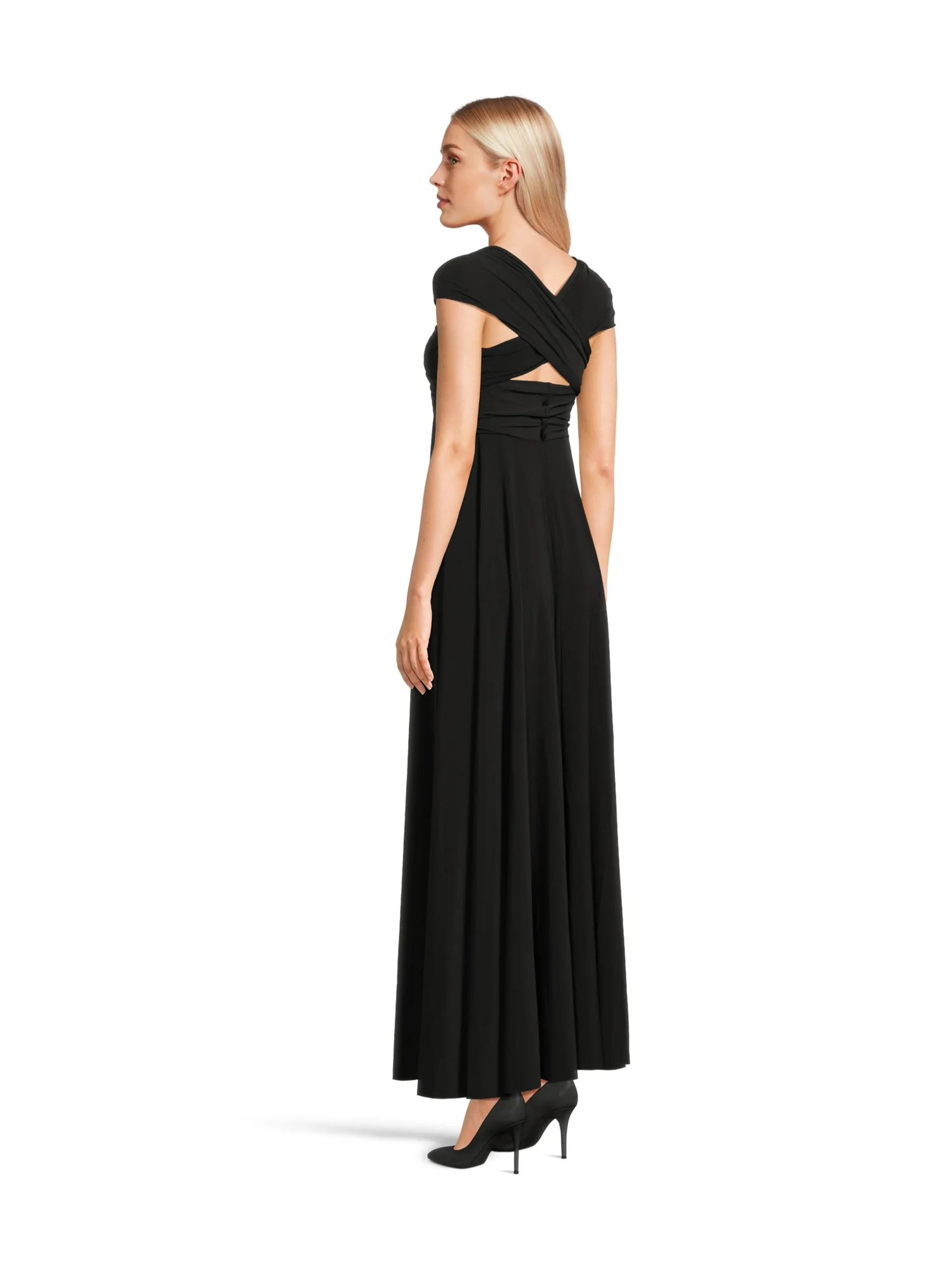Платье Norma Kamali Convertible Gown — изображение 5 из 6, черный