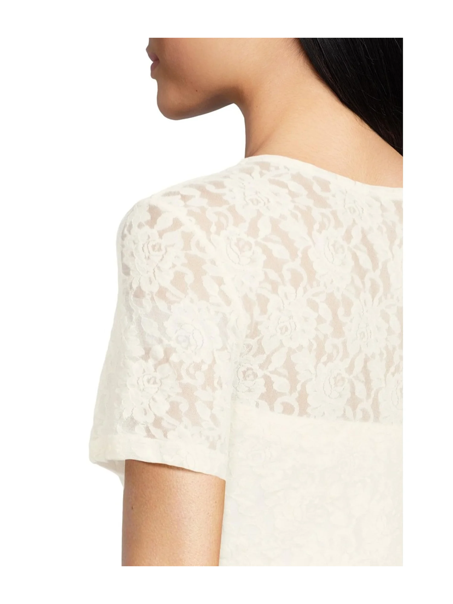Топ Hanky Panky Signature Lace Short — изображение 4 из 5, бежевый
