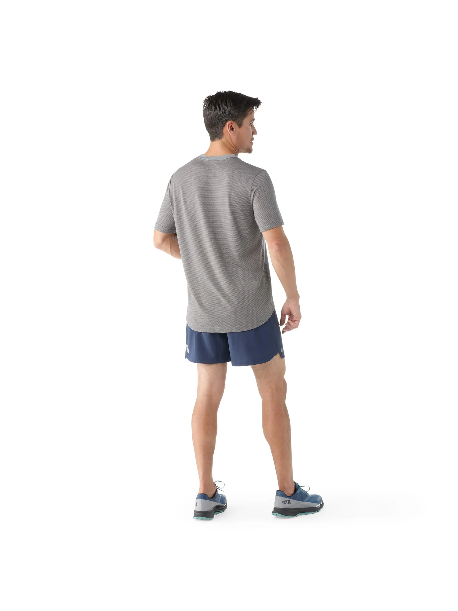 Футболка Smartwool Active Mesh Short — изображение 2 из 2, светлый серый