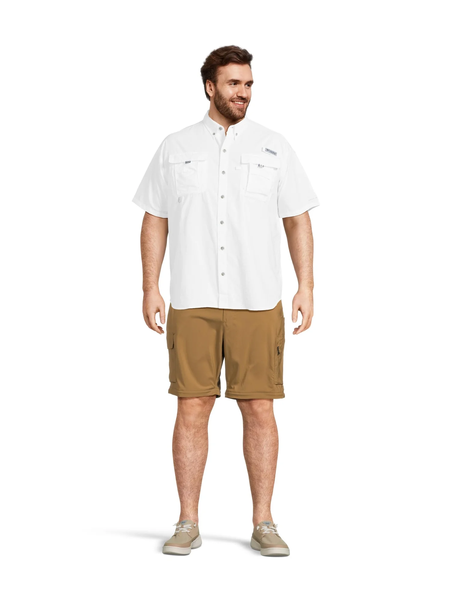 Брюки Columbia Big & Tall Silver Ridge Utility Convertible Pants, цвет Delta — 5