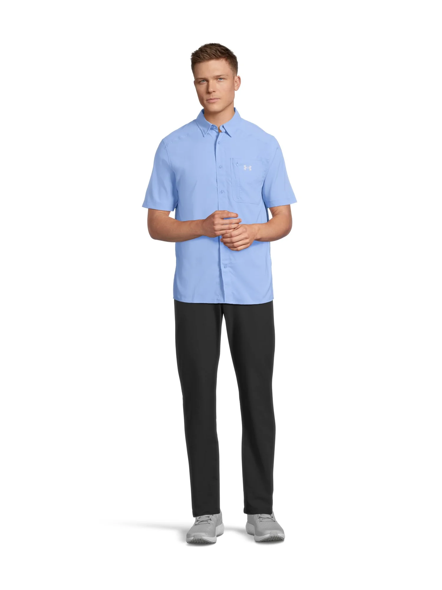 Брюки Under Armour Golf Tech Tapered Pants — изображение 5 из 5, черный