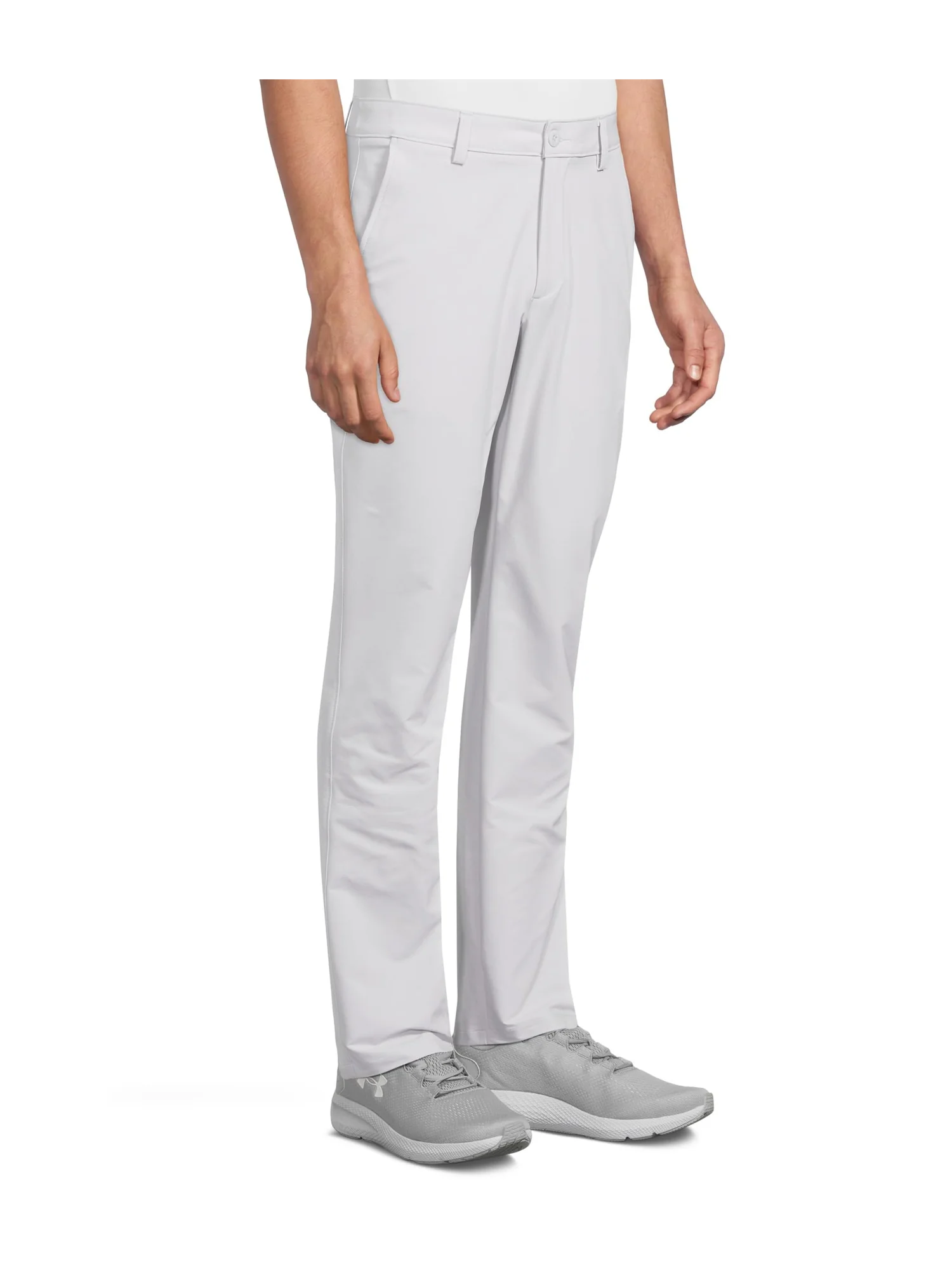 Брюки Under Armour Golf Tech Tapered Pants — изображение 2 из 5, серый/серый