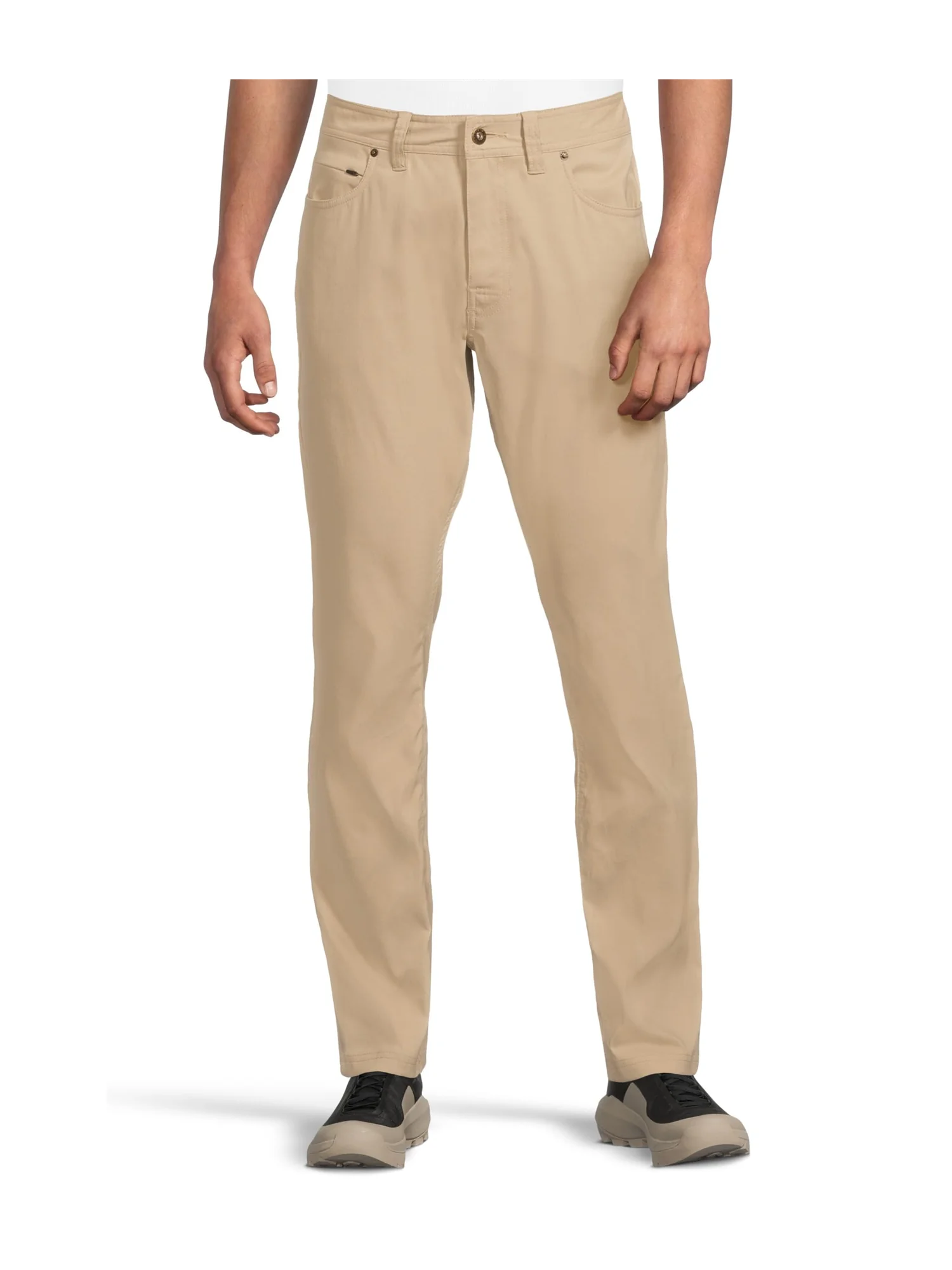 Брюки Prana Stretch Zion 5 Pocket SL Pants — изображение 1 из 5, бежевый