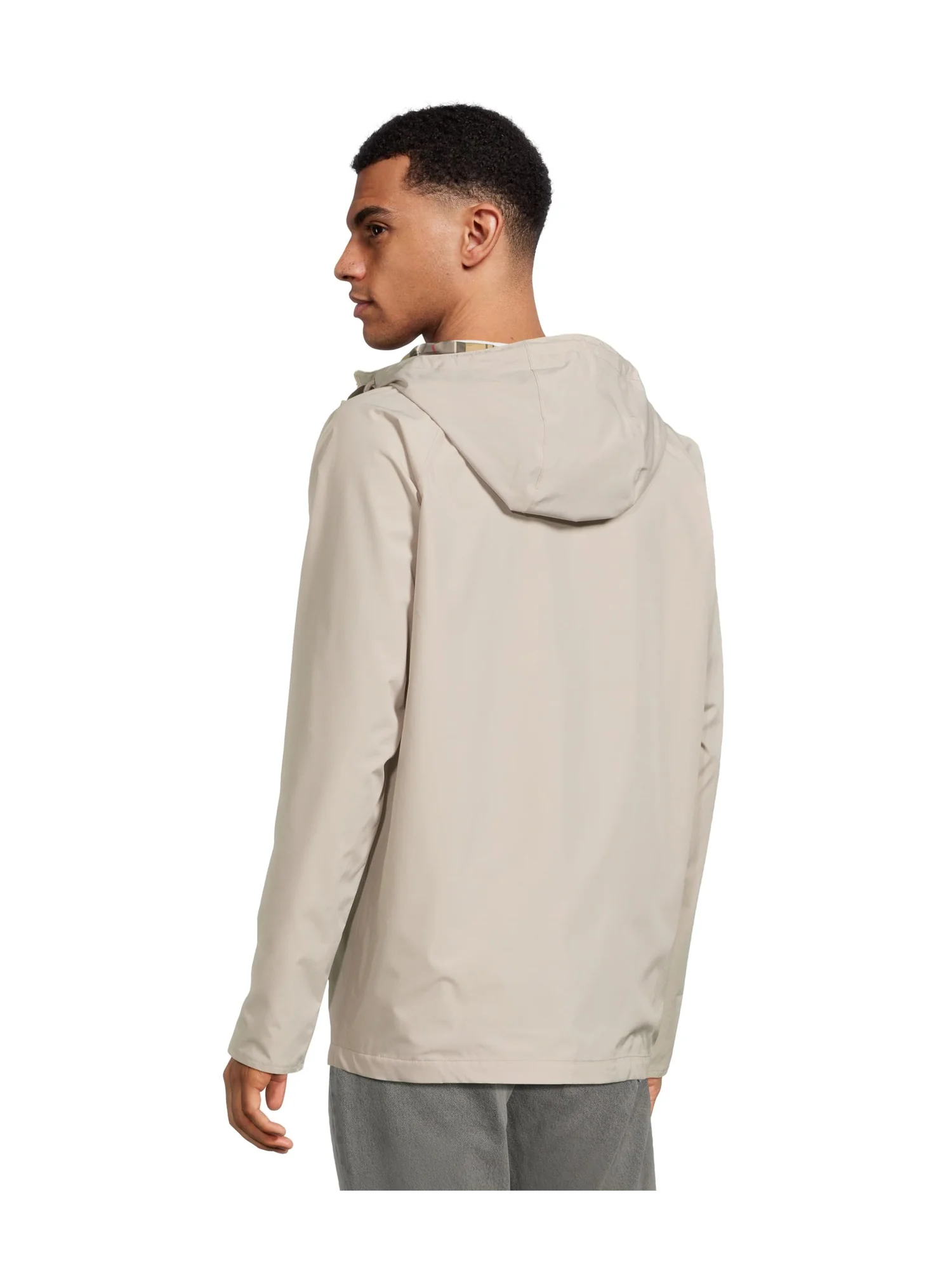 Куртка Barbour Hooded Domus Waterproof Jacket — изображение 3 из 5, цвет тумана