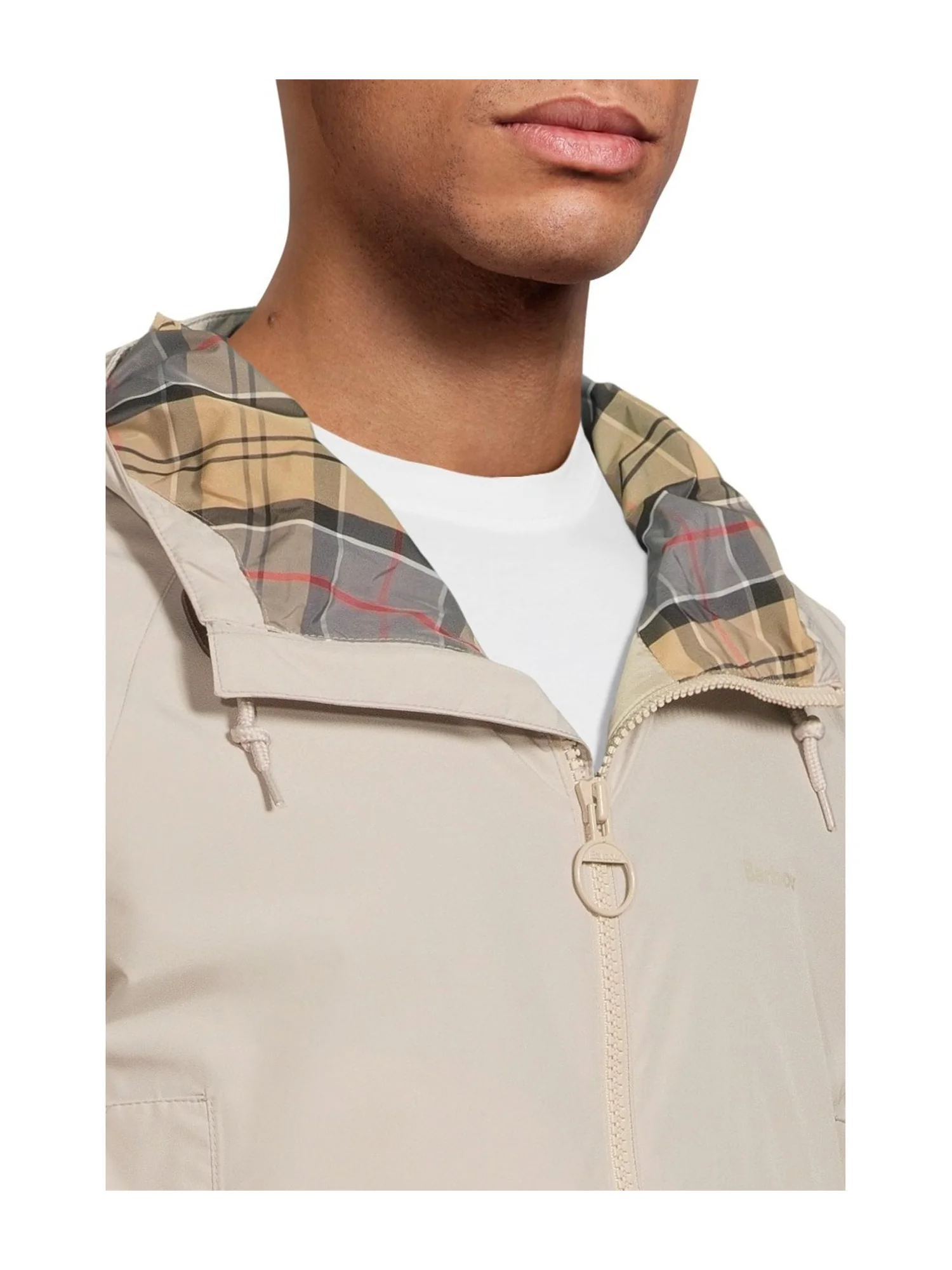 Куртка Barbour Hooded Domus Waterproof Jacket — изображение 4 из 5, цвет тумана