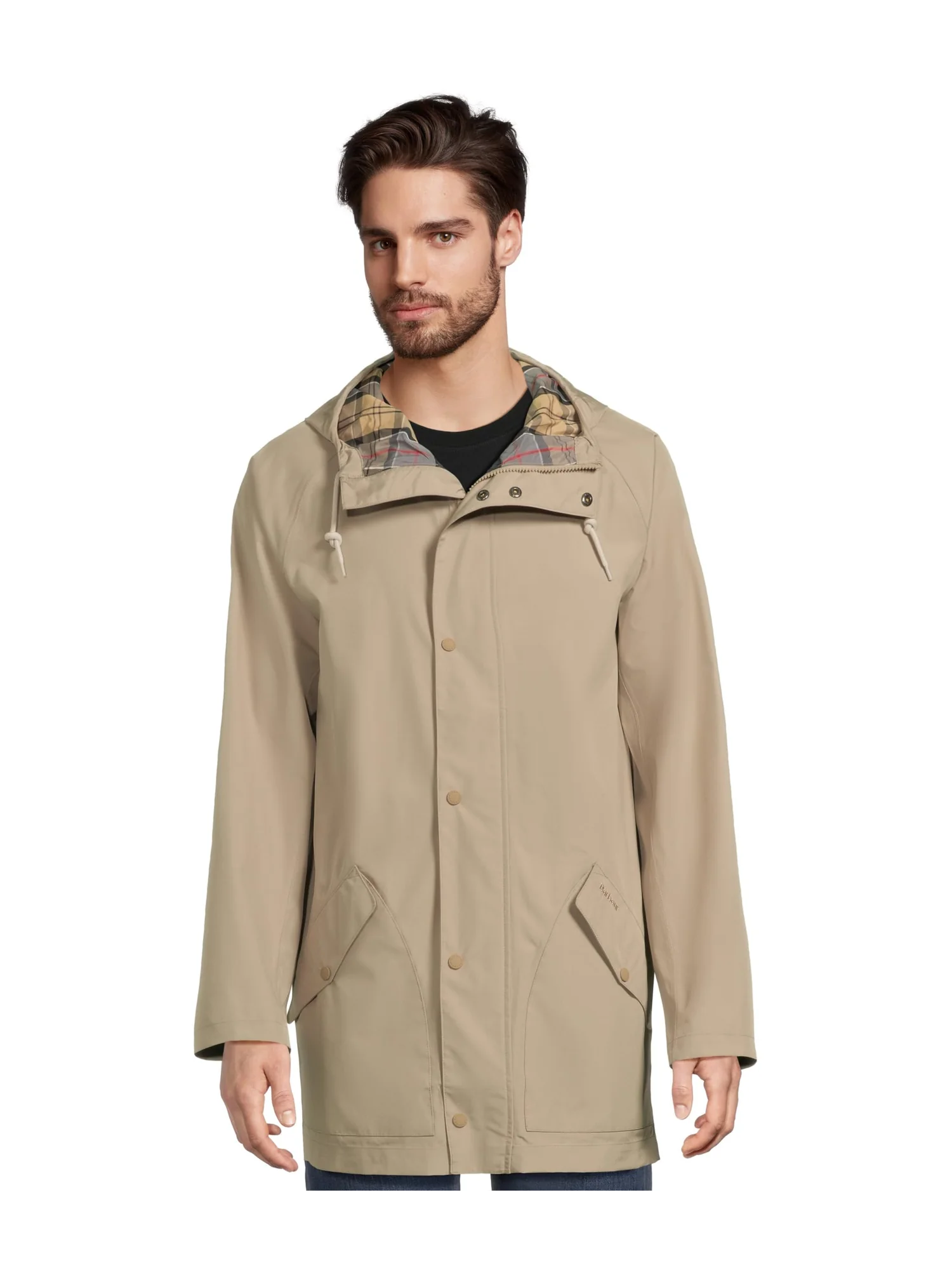 Куртка Barbour Humbelton Waterproof Jacket — изображение 1 из 5, каменный серый