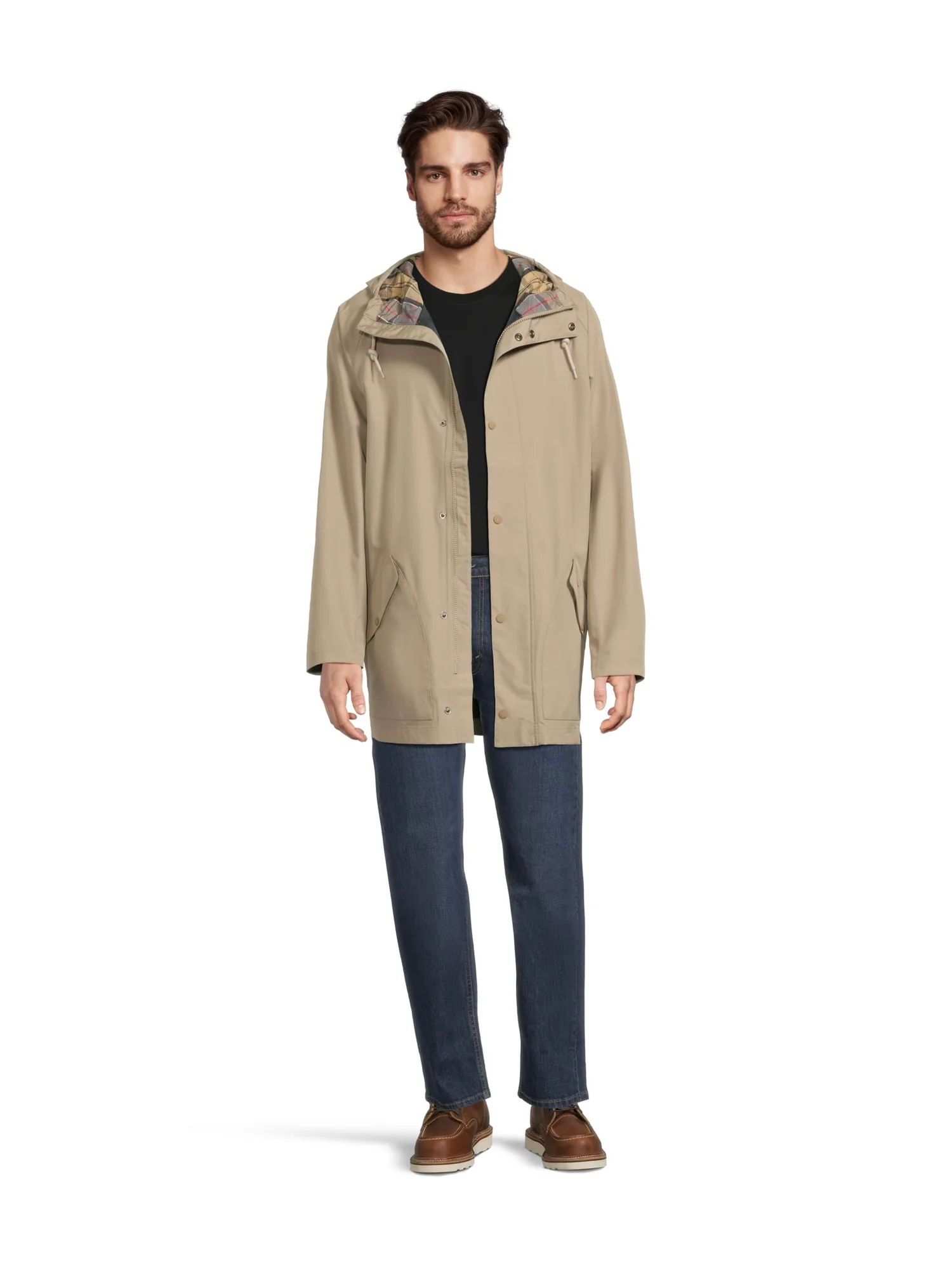 Куртка Barbour Humbelton Waterproof Jacket — изображение 5 из 5, каменный серый