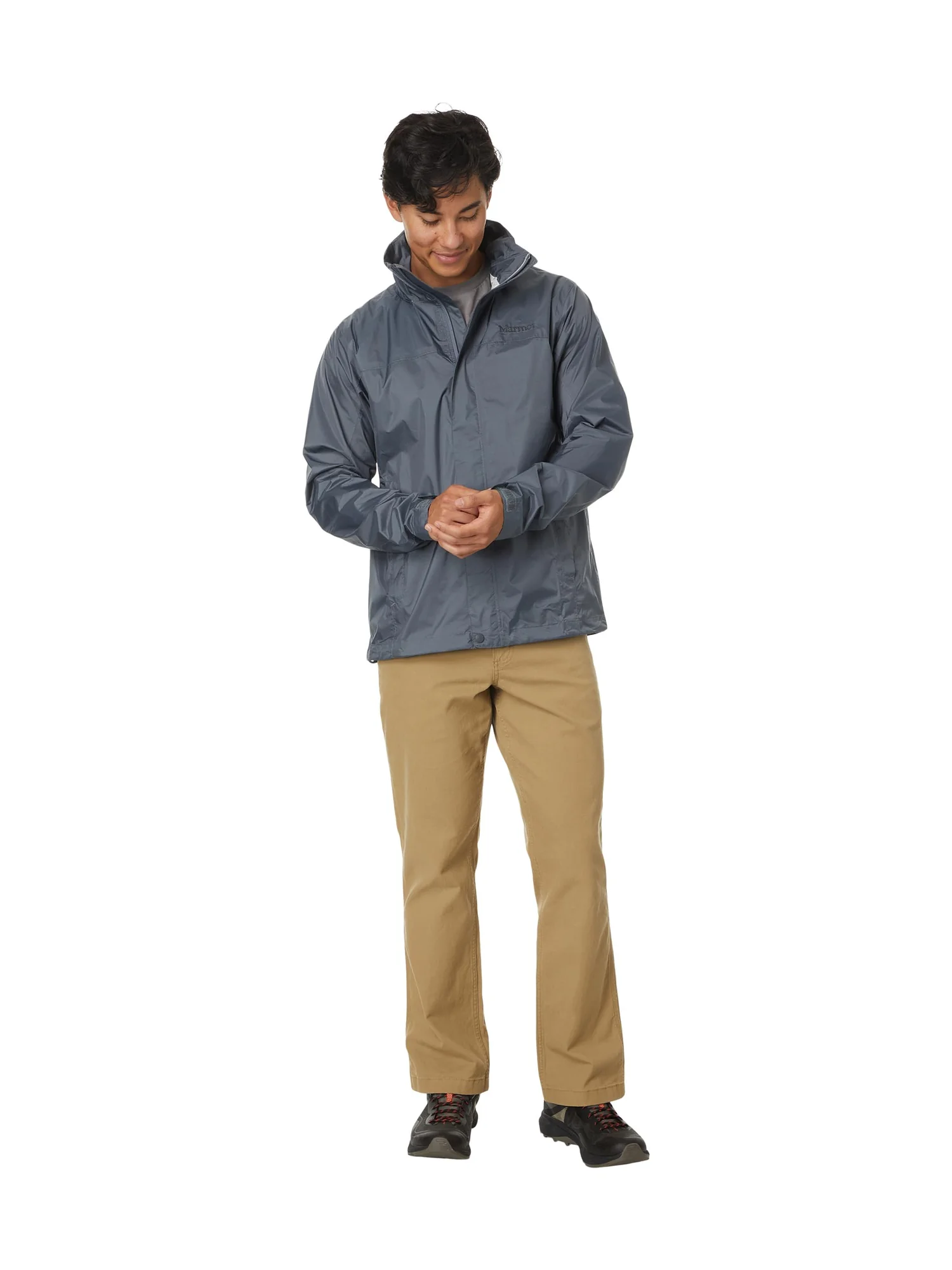 Куртка Marmot PreCip Eco Jacket — изображение 5 из 5, стальной