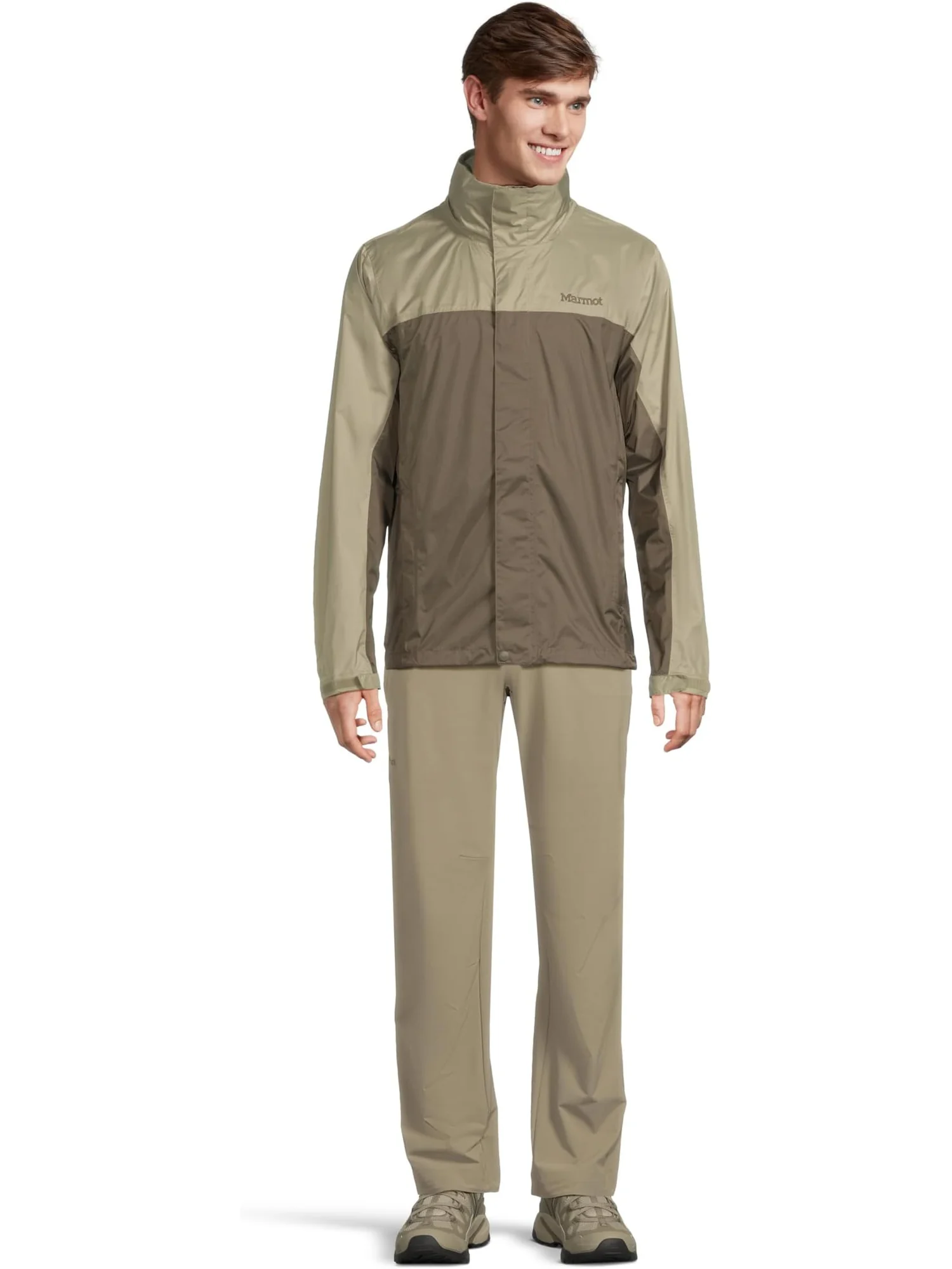 Мужская куртка PreCip Eco Marmot — изображение 5 из 5, серый