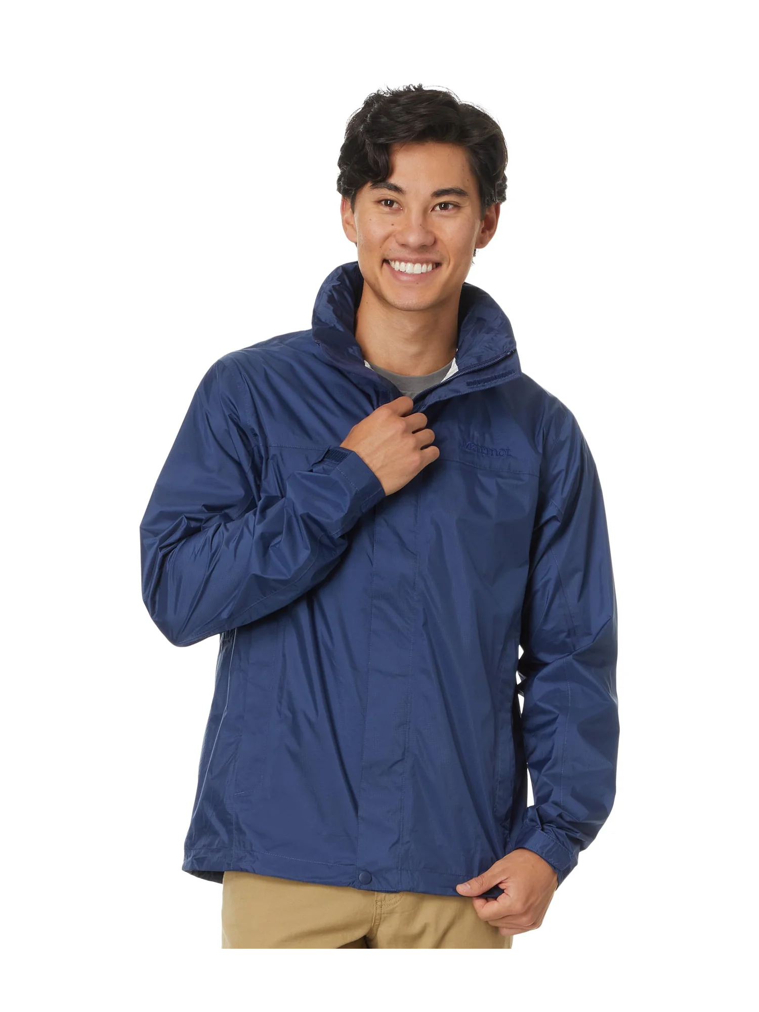 Куртка Marmot PreCip Eco Jacket — изображение 1 из 5, темно-синий