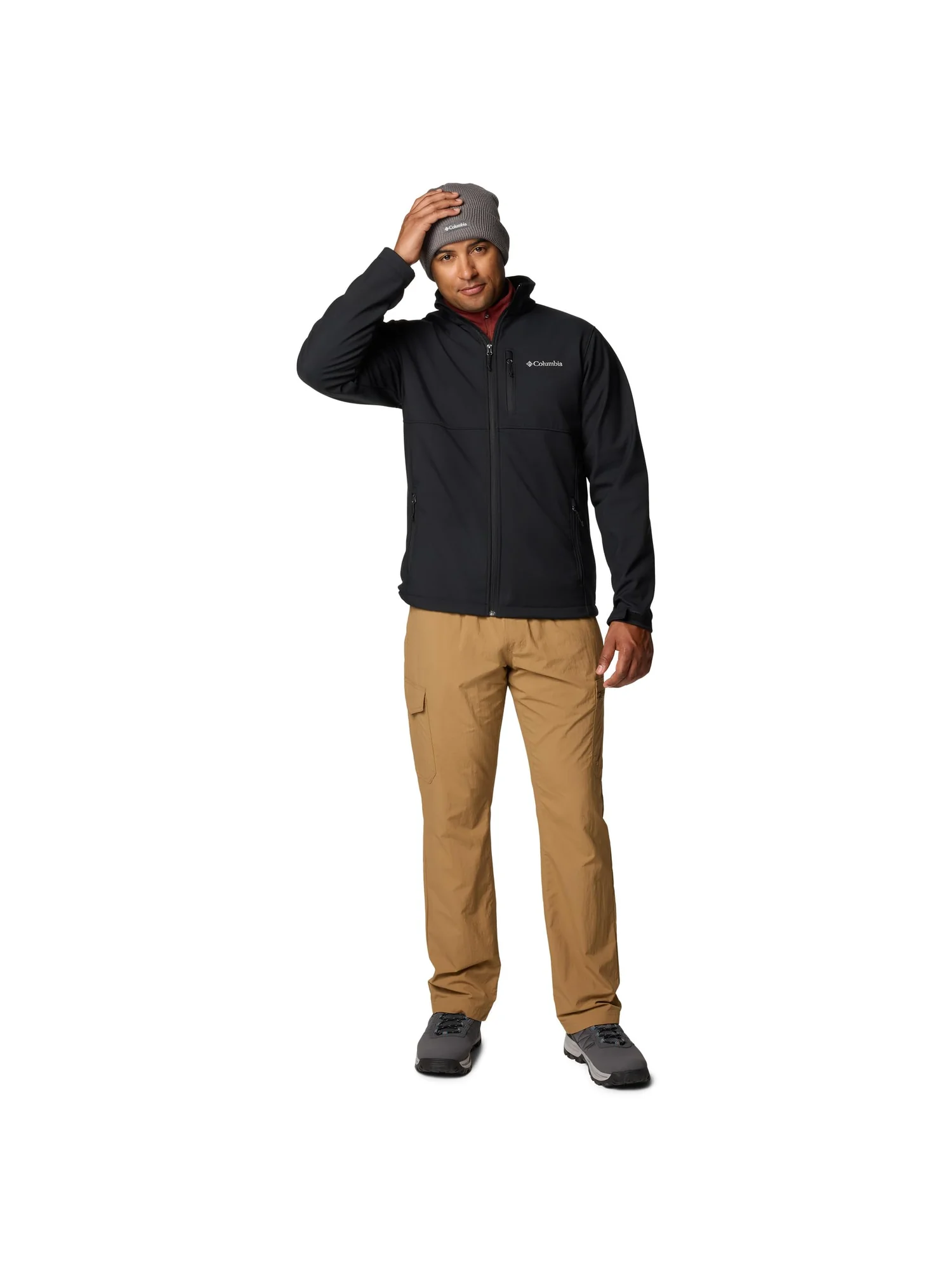 Куртка Columbia Ascender Softshell Jacket — изображение 4 из 4, черный