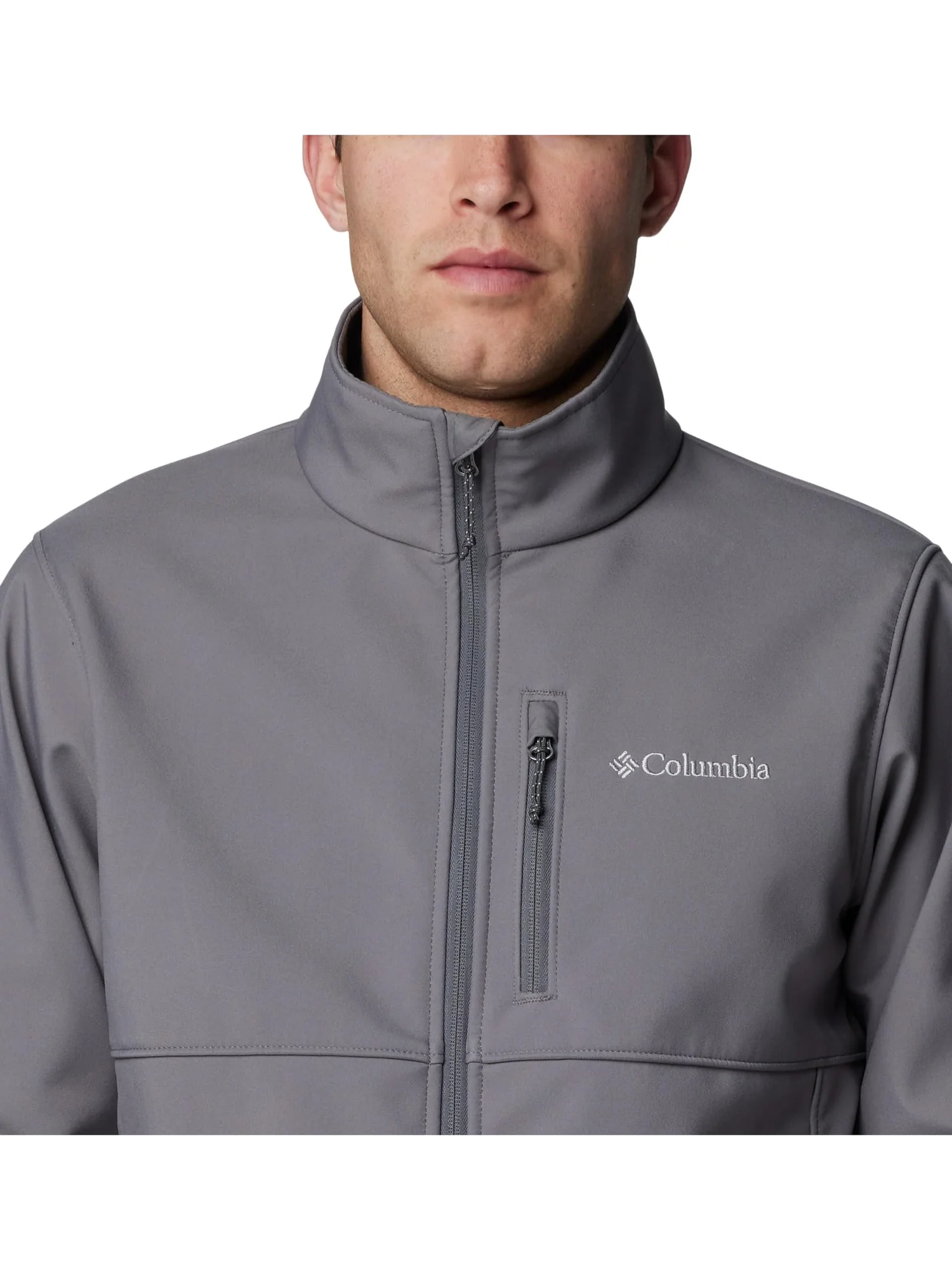 Куртка Columbia Ascender Softshell Jacket — изображение 4 из 5, серый