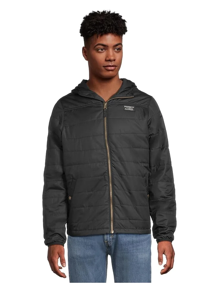 Куртка L.L.Bean Mountain Classic Puffer Hooded Jacket Regular — изображение 1 из 5, черный