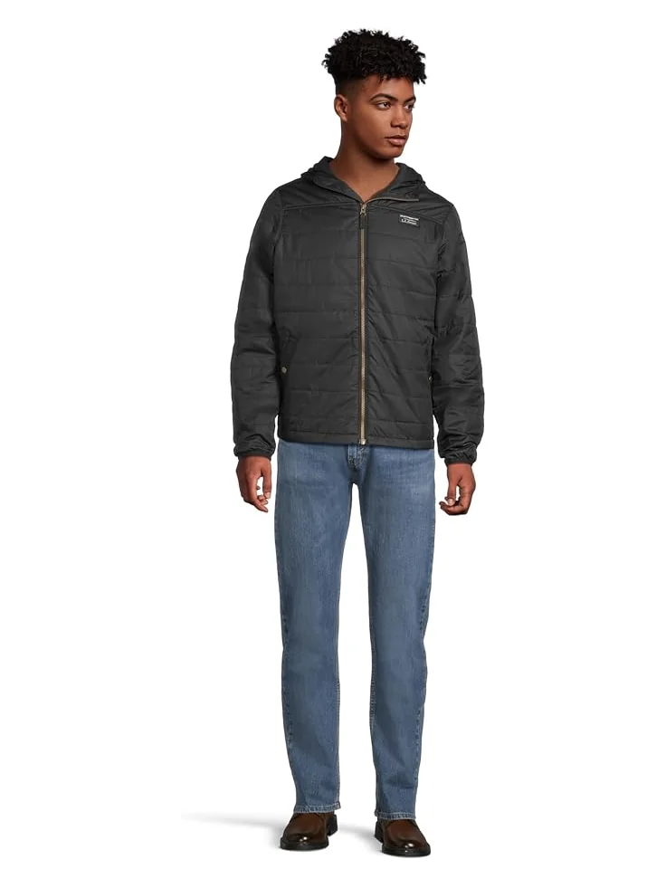 Куртка L.L.Bean Mountain Classic Puffer Hooded Jacket Regular — изображение 5 из 5, черный