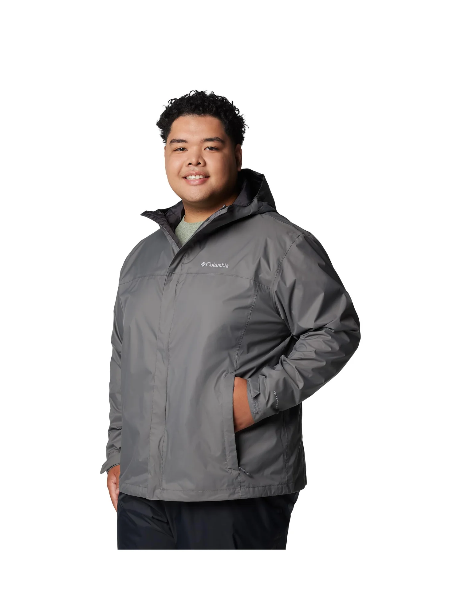 Куртка Columbia Big & Tall Watertight II Jacket — изображение 2 из 6, серый