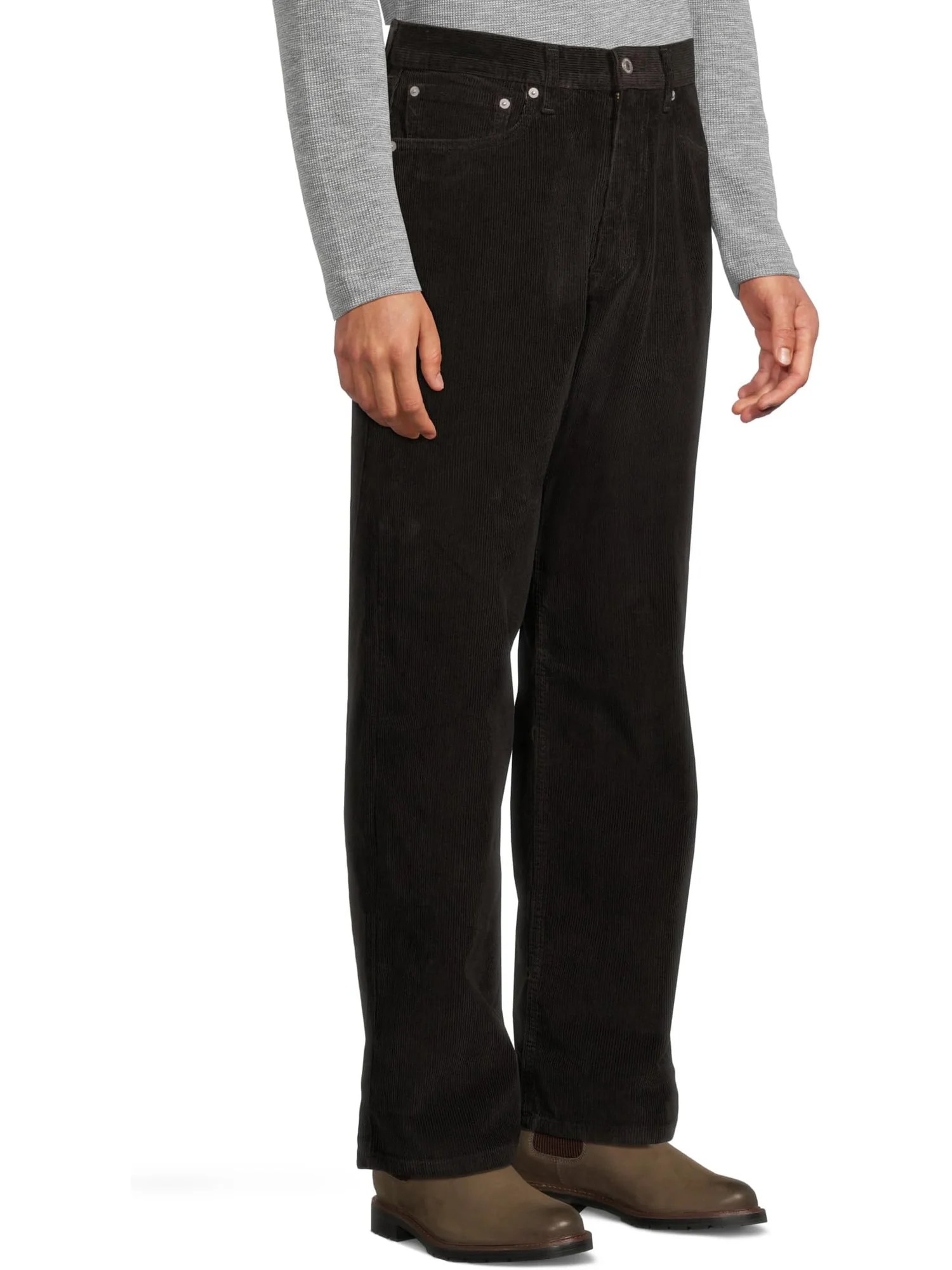Джинсы Levi's Mens Men's 565 Loose Straight — изображение 2 из 5, серый