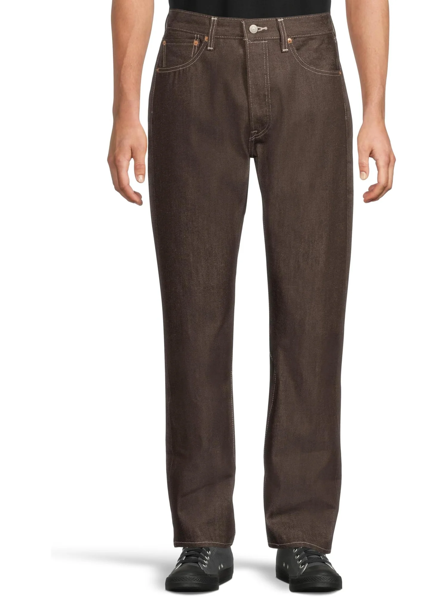 Джинсы Levi's Mens Men's 501 Levi's Original — изображение 1 из 5, бордовый