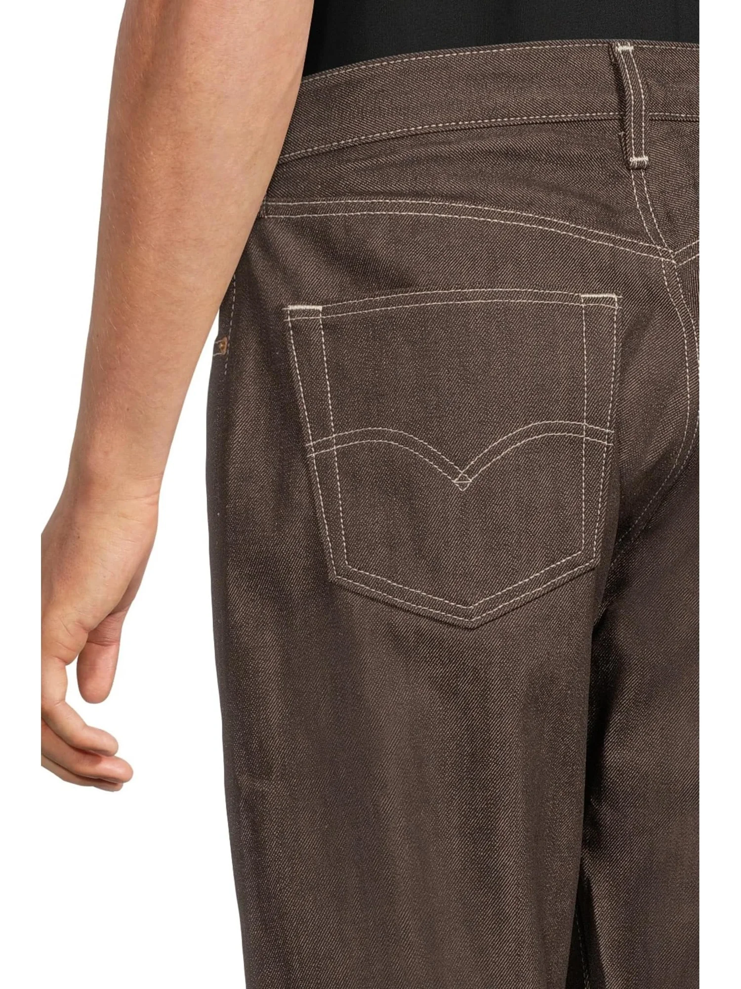 Джинсы Levi's Mens Men's 501 Levi's Original — изображение 4 из 5, бордовый