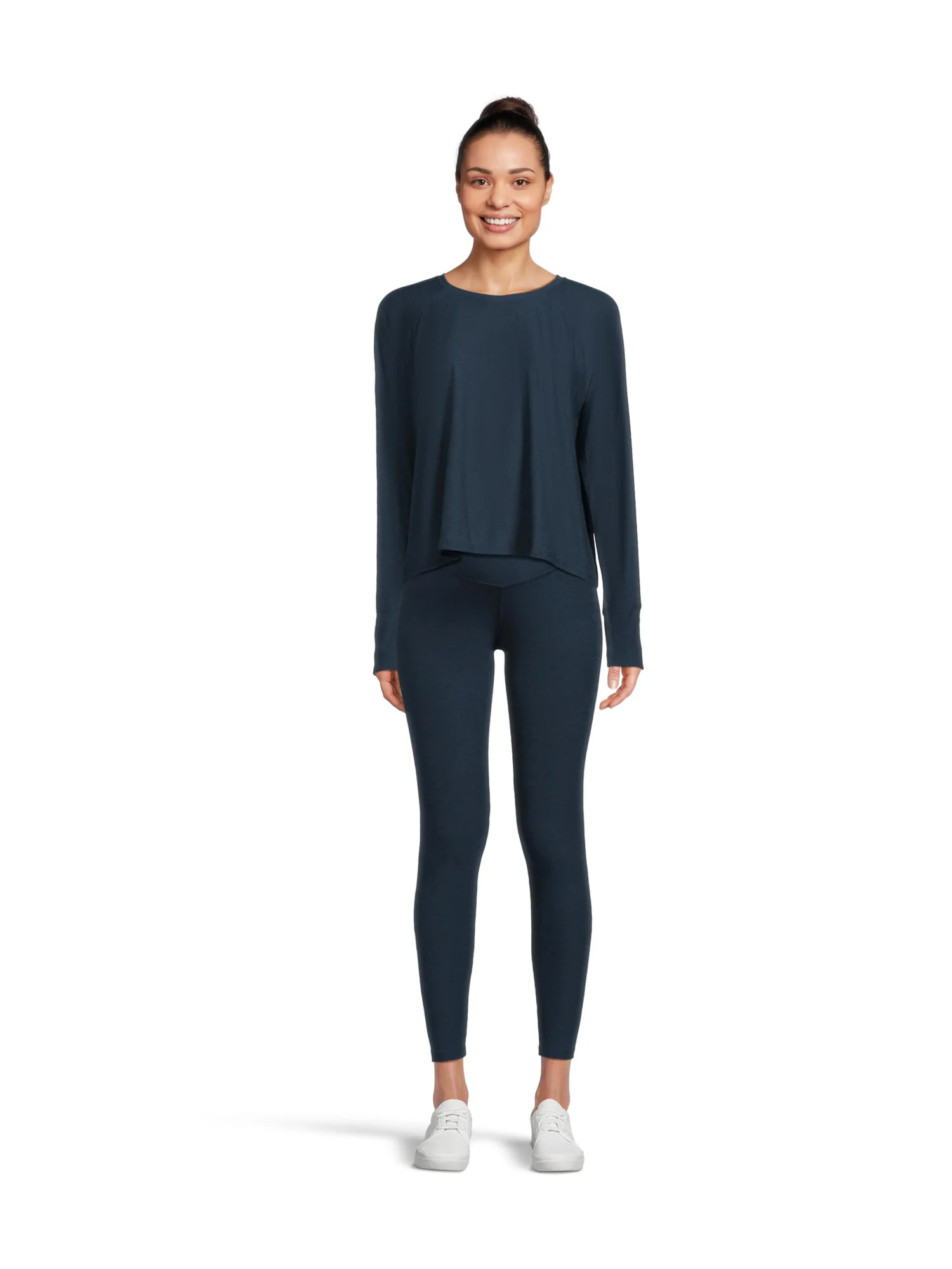 Брюки Beyond Yoga Spacedye Love The Bump Maternity Midi Leggings — изображение 5 из 5, темно-синий