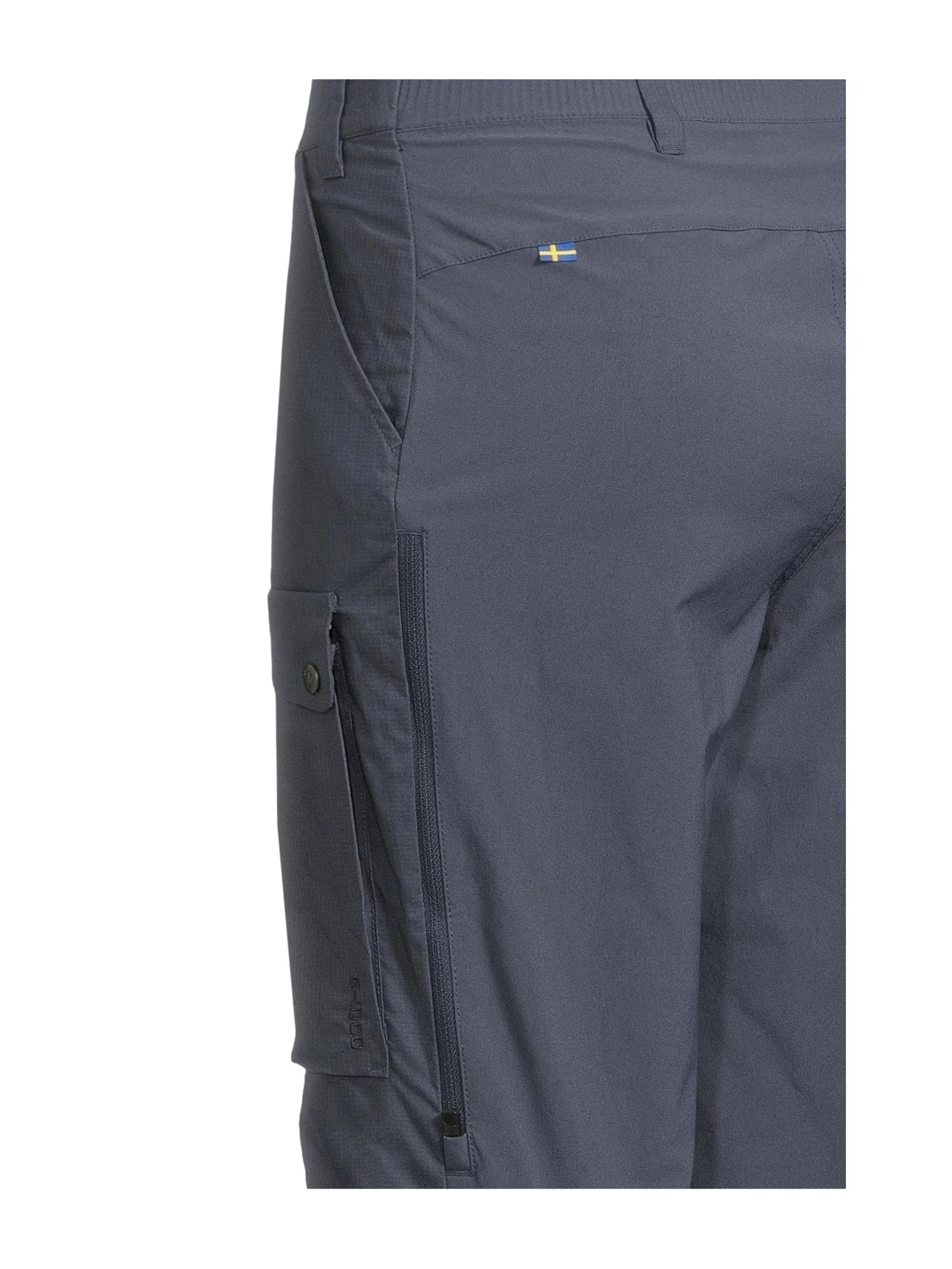 Брюки Fjällräven Abisko Hybrid Trail Trousers W — изображение 4 из 5, темно-синий