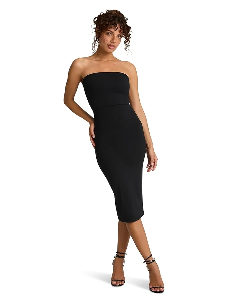 Платье Commando Butter Luxe Strapless Midi Dress — изображение 1 из 2, черный