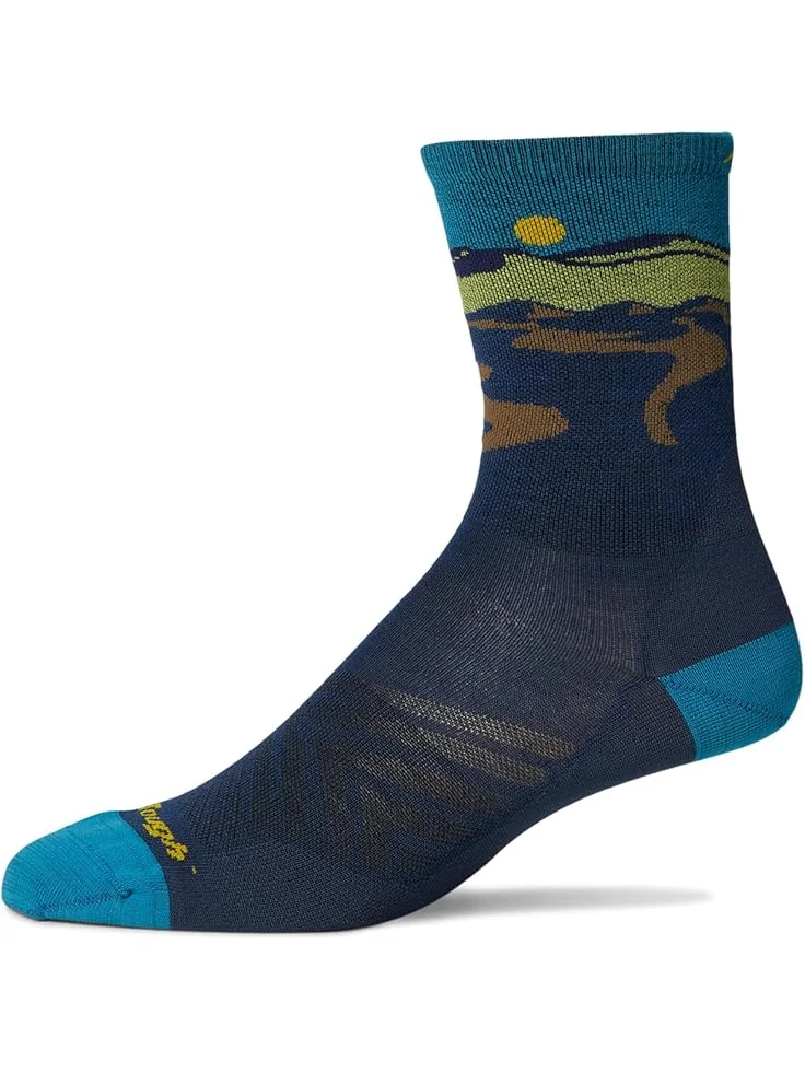 Носки Darn Tough Vermont Ridge Runner Micro Crew Ultra-Lightweight — синий