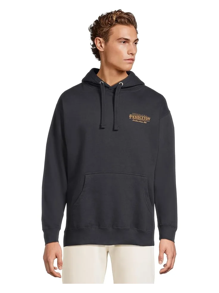 Худи Pendleton Heritage Logo Hoodie — изображение 1 из 5, темно-синий/золотистый