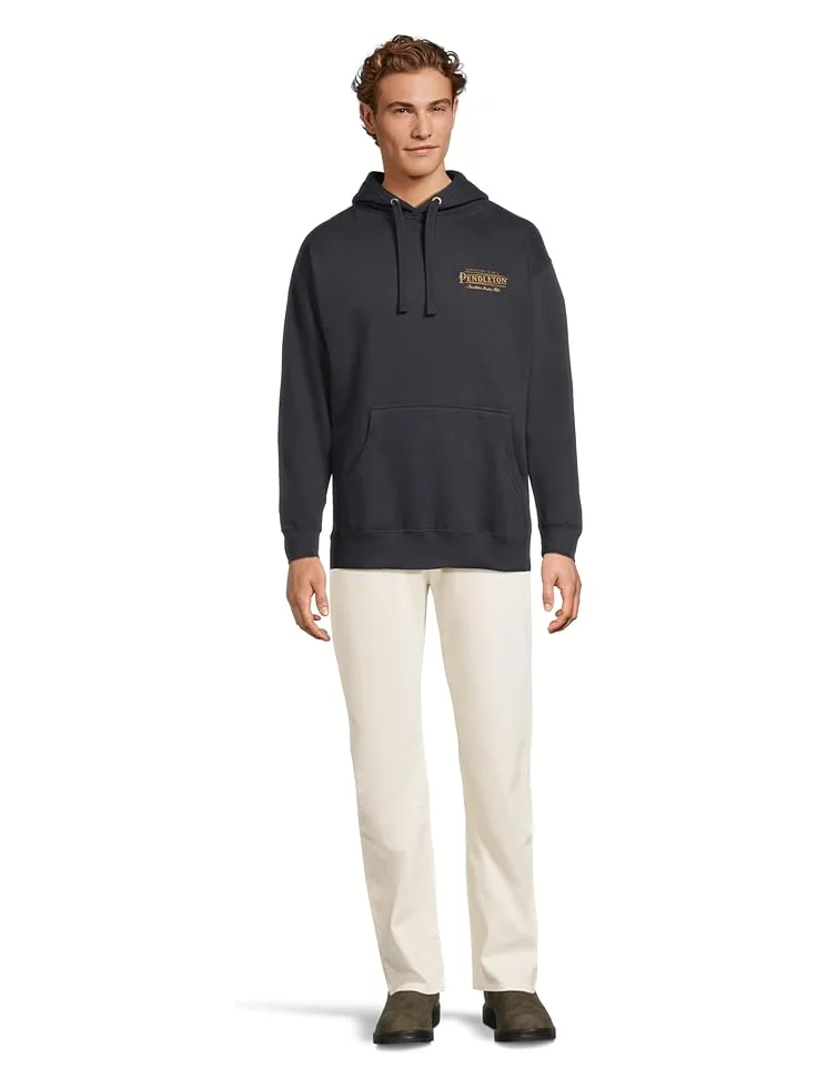 Худи Pendleton Heritage Logo Hoodie — изображение 5 из 5, темно-синий/золотистый