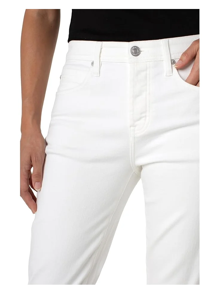 Джинсы Liverpool Los Angeles The Keeper Boyfriend Rolled Cuff Jeans — изображение 3 из 3, яркий белый