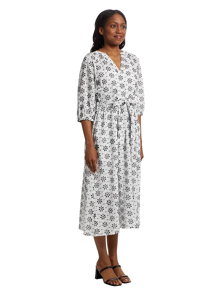 Платье Barbour Barbour Erin Maxi Dress — изображение 2 из 4, белый