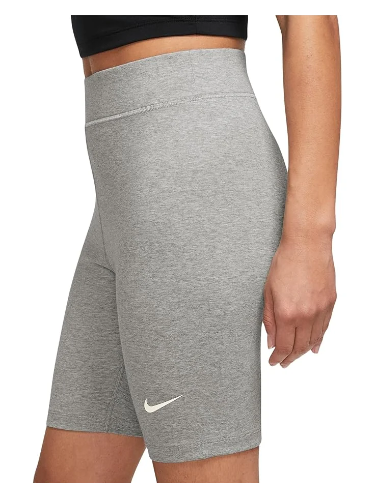 Шорты Nike Sportswear Classic High-rise 8" Shorts — изображение 3 из 3, темный серый