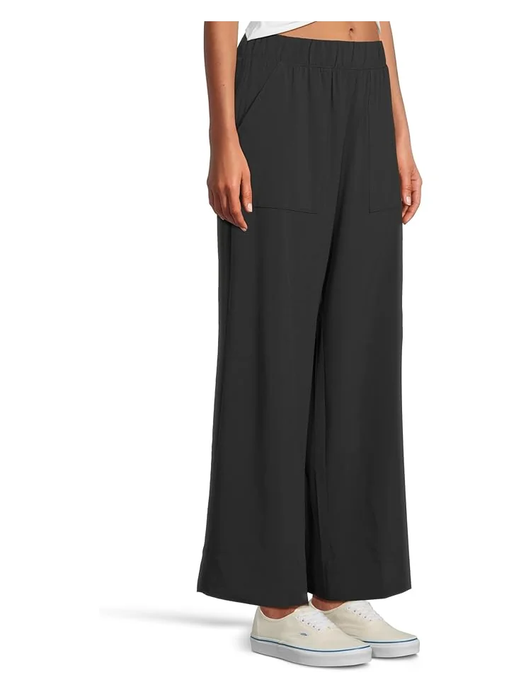Брюки Beyond Yoga Stretch Woven Wide Leg Pants — изображение 2 из 5, черный