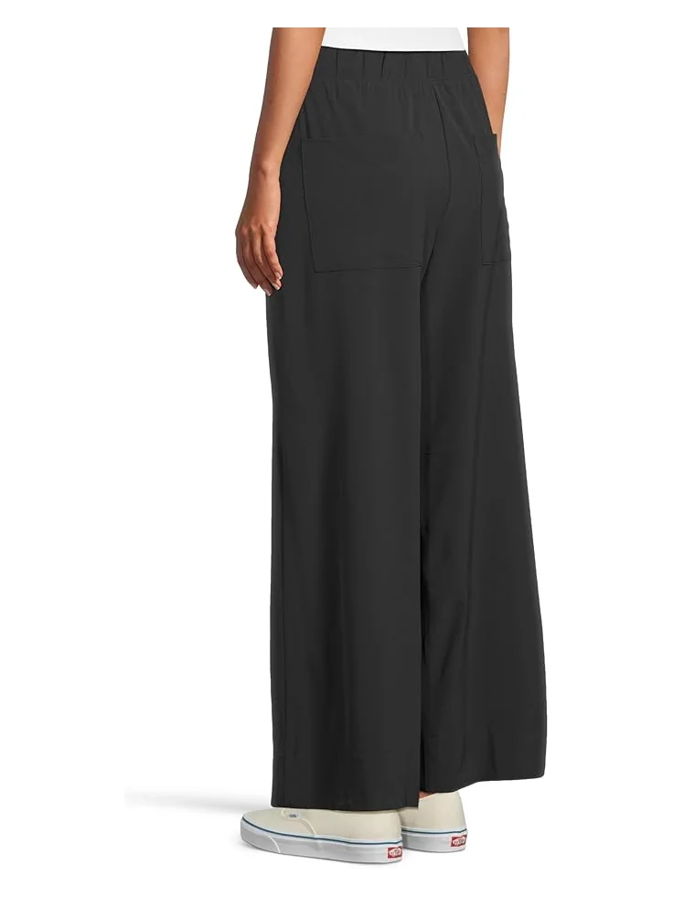 Брюки Beyond Yoga Stretch Woven Wide Leg Pants — изображение 3 из 5, черный