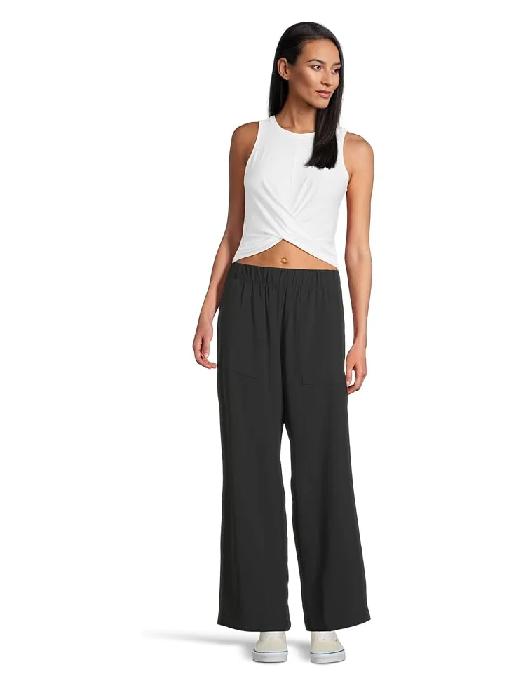 Брюки Beyond Yoga Stretch Woven Wide Leg Pants — изображение 5 из 5, черный