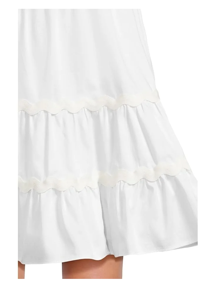 Платье Lilly Pulitzer Angelynn Stretch Dress — изображение 4 из 4, белый