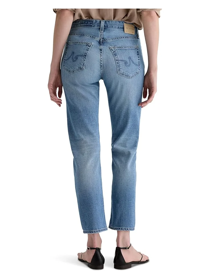 Джинсы AG Jeans Ex-Boyfriend Mid-Rise Slouchy Slim in 12 Years Odyssey, цвет 12 Years Odyssey — изображение 3 из 6