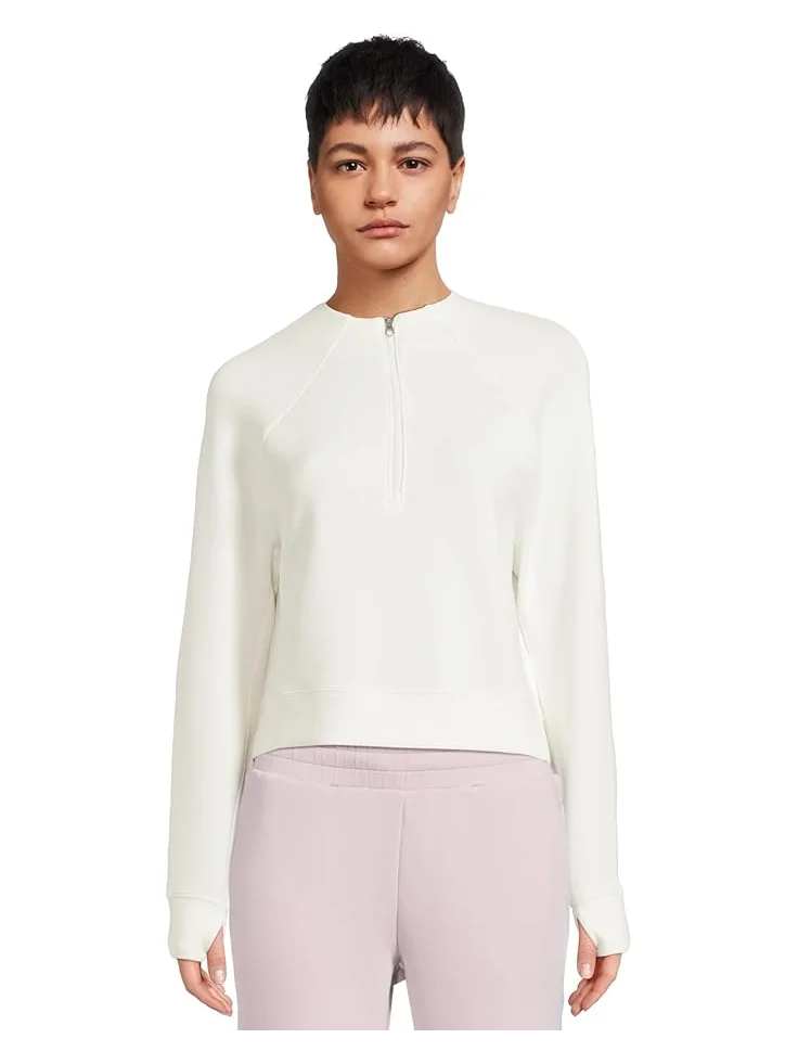 Свитер Varley Ebba Half Zip Midlayer — изображение 1 из 5, белый