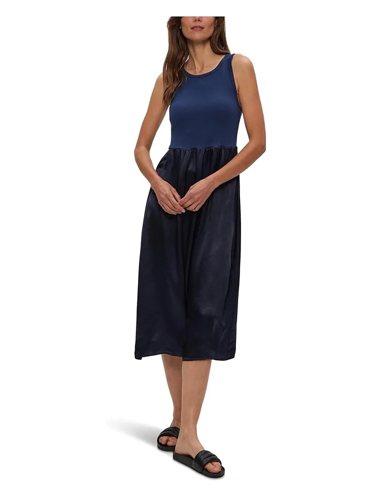 Платье Michael Stars Bridgette Media Tank Midi Dress — черный