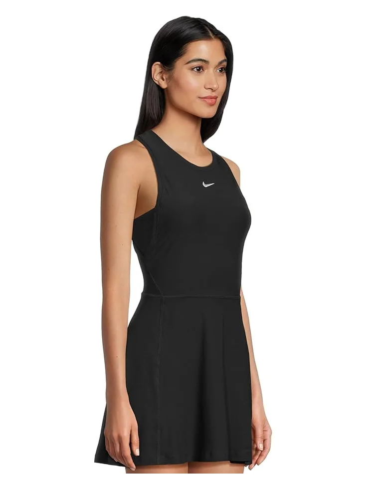 Платье Nike Victory Dri-FIT Tennis Dress — изображение 2 из 5, черный/белый