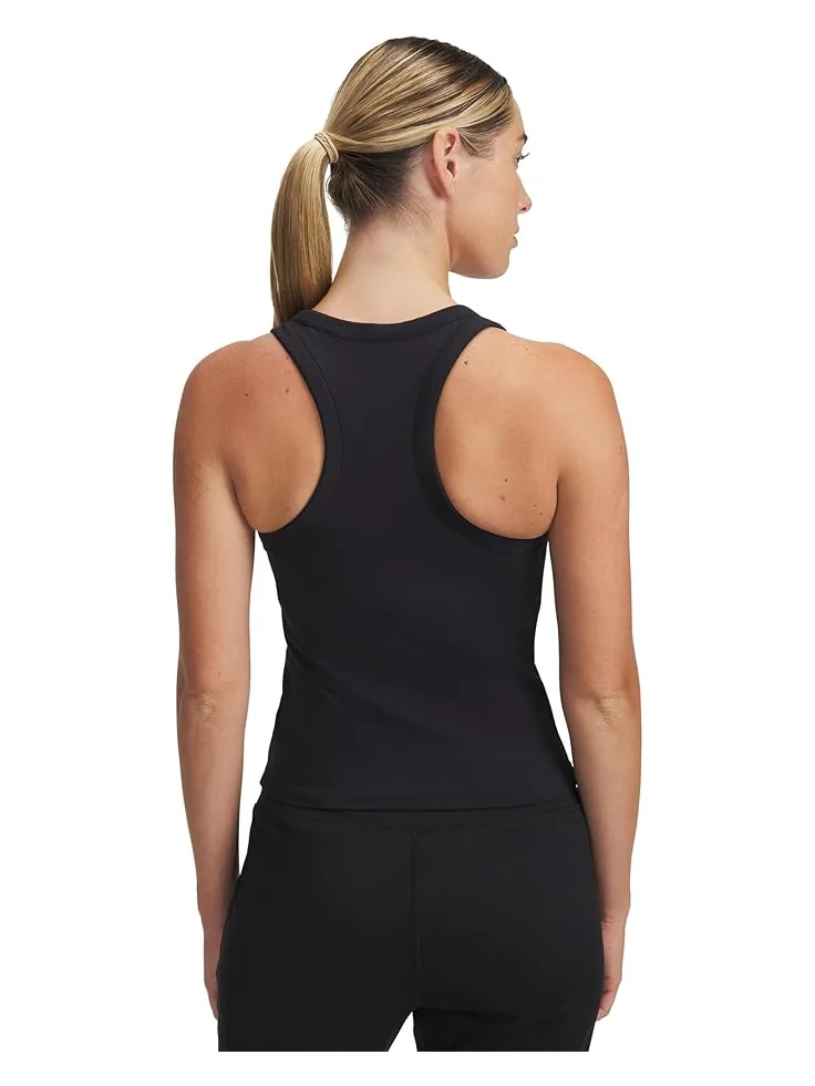 Топ Under Armour Motion High Neck Tank Top — изображение 2 из 3, черный/серый
