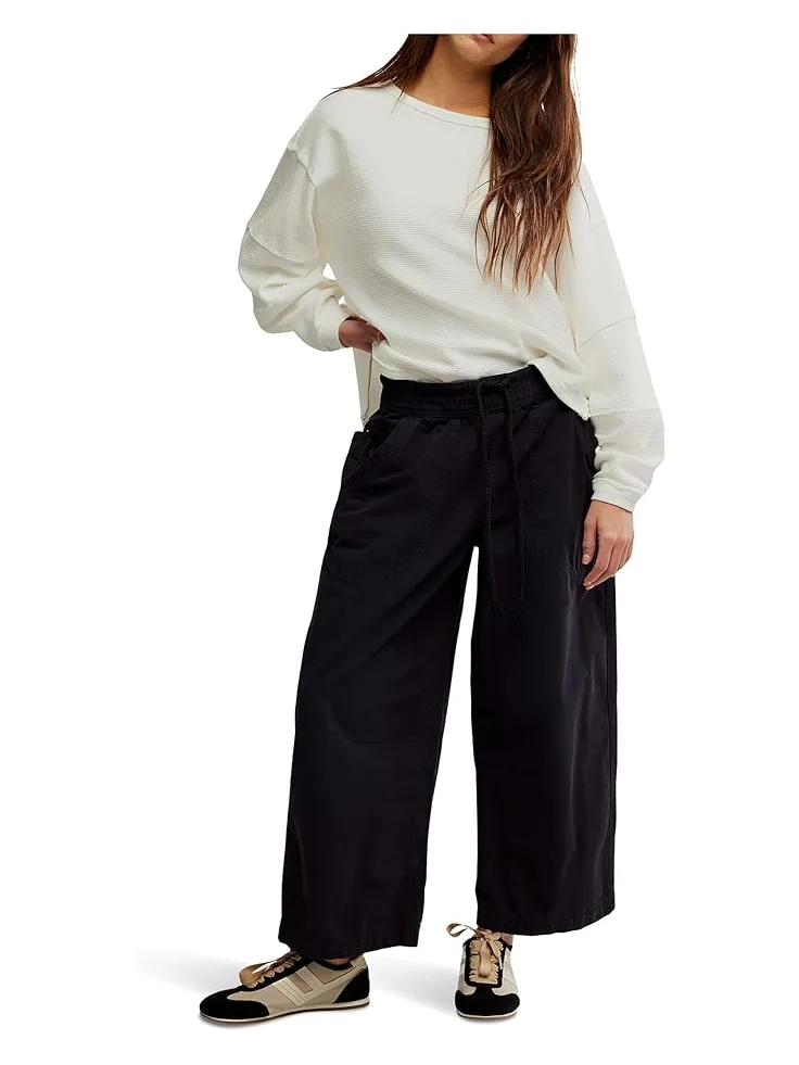 Брюки Free People Easy Peasy Pull On — изображение 1 из 3, черный