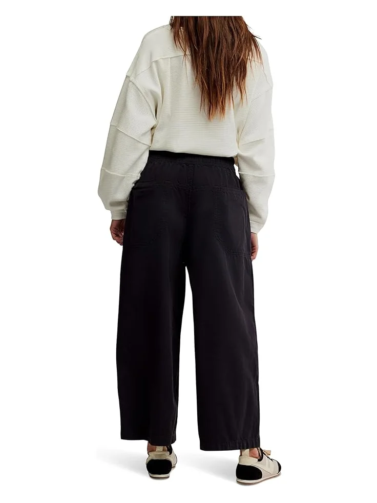 Брюки Free People Easy Peasy Pull On — изображение 2 из 3, черный