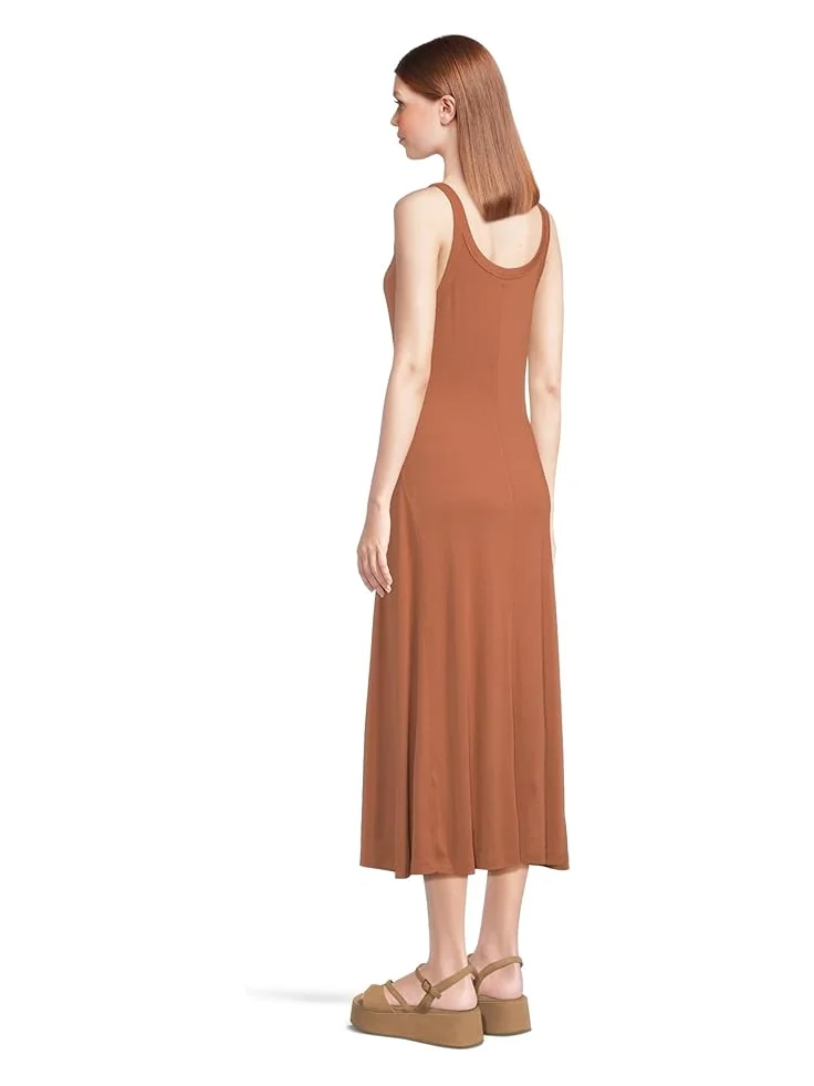 Платье Michael Stars Celine Midi Dress — изображение 3 из 4, терраковый