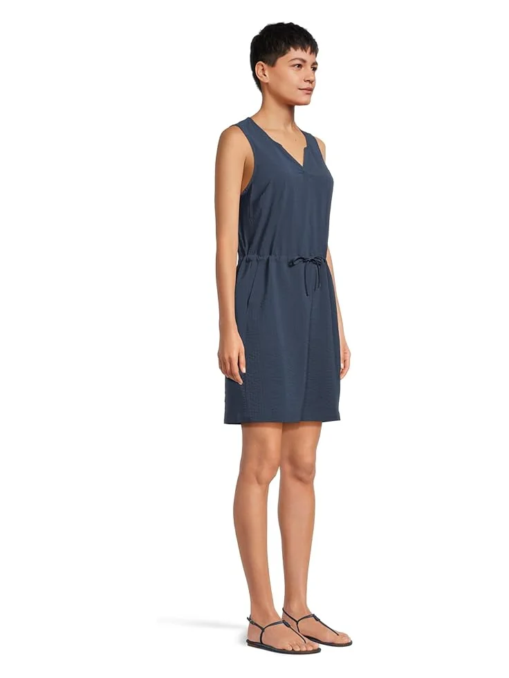 Платье L.L.Bean VentureStretch Seersucker Dress — изображение 2 из 4, темно-синий