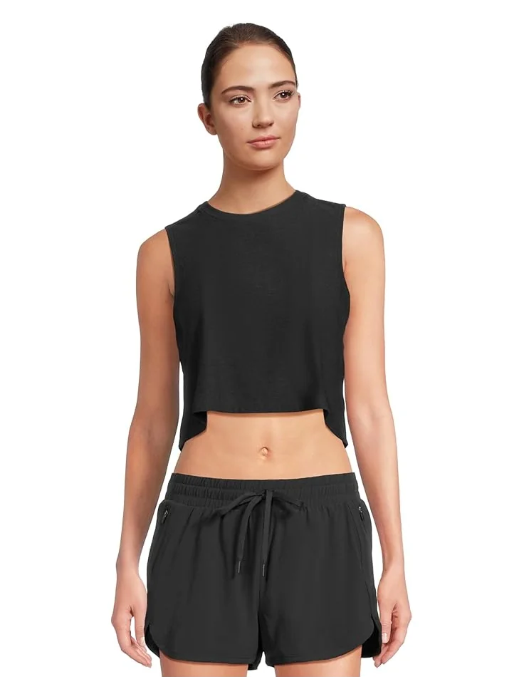 Топ Beyond Yoga Featherweight Balance Cropped Tank — изображение 1 из 5, самая темная ночь