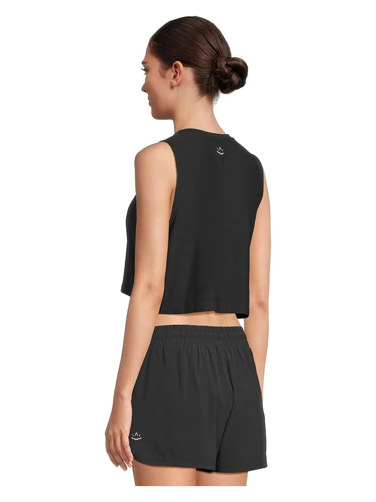 Топ Beyond Yoga Featherweight Balance Cropped Tank — изображение 3 из 5, самая темная ночь