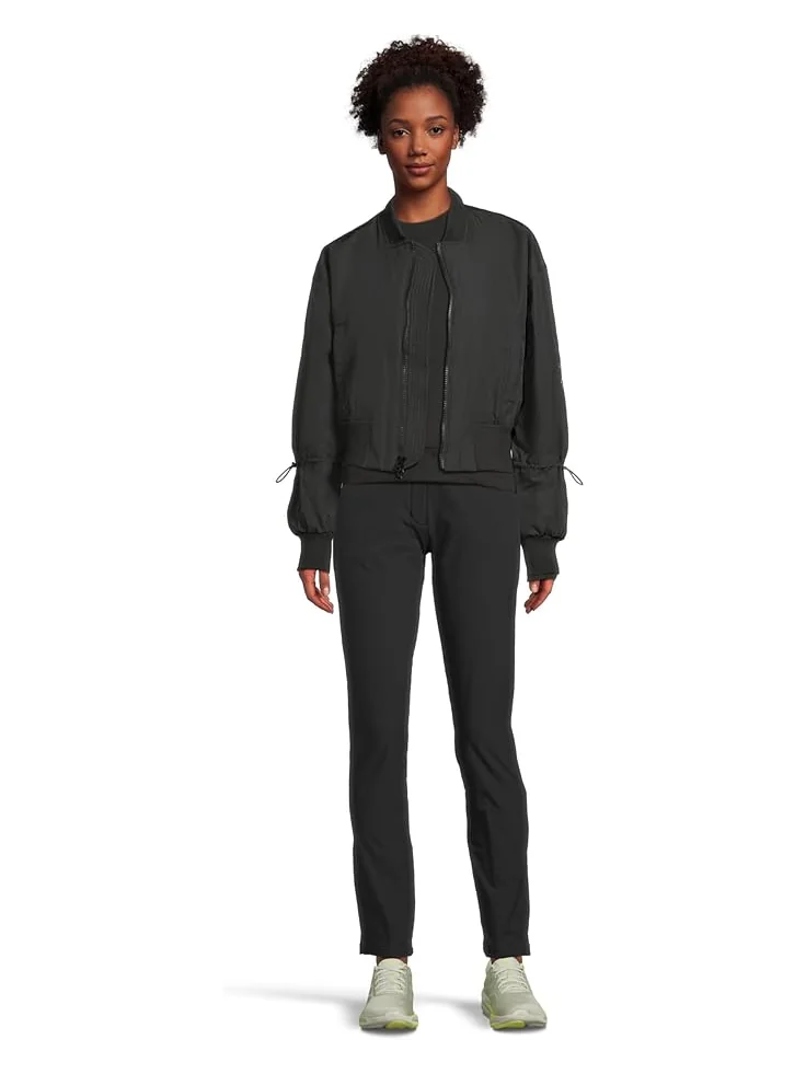 Куртка adidas By Stella Mccartney Truenature Woven Bomber Cropped Jacket — изображение 5 из 5, черный