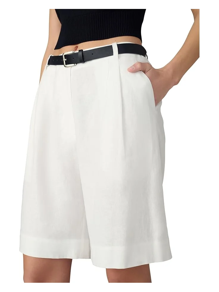 Шорты Joe's Jeans The Brody Bermuda Shorts — изображение 3 из 4, белый
