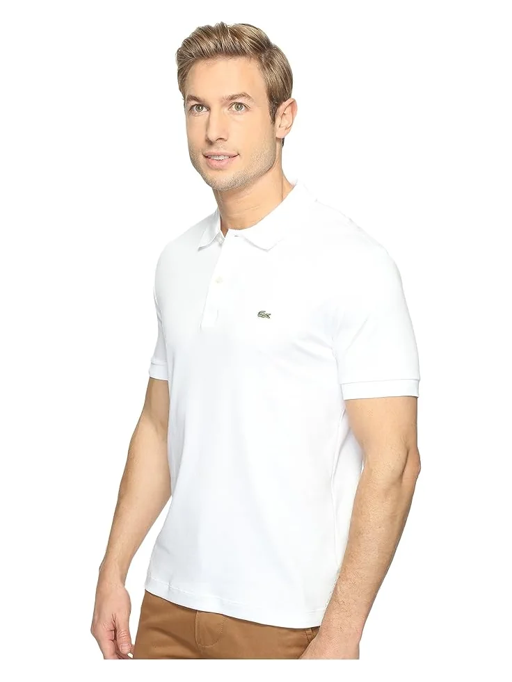 Поло Lacoste Ultra Soft Cotton Pima Jersey Polo Shirt — изображение 2 из 4, белый