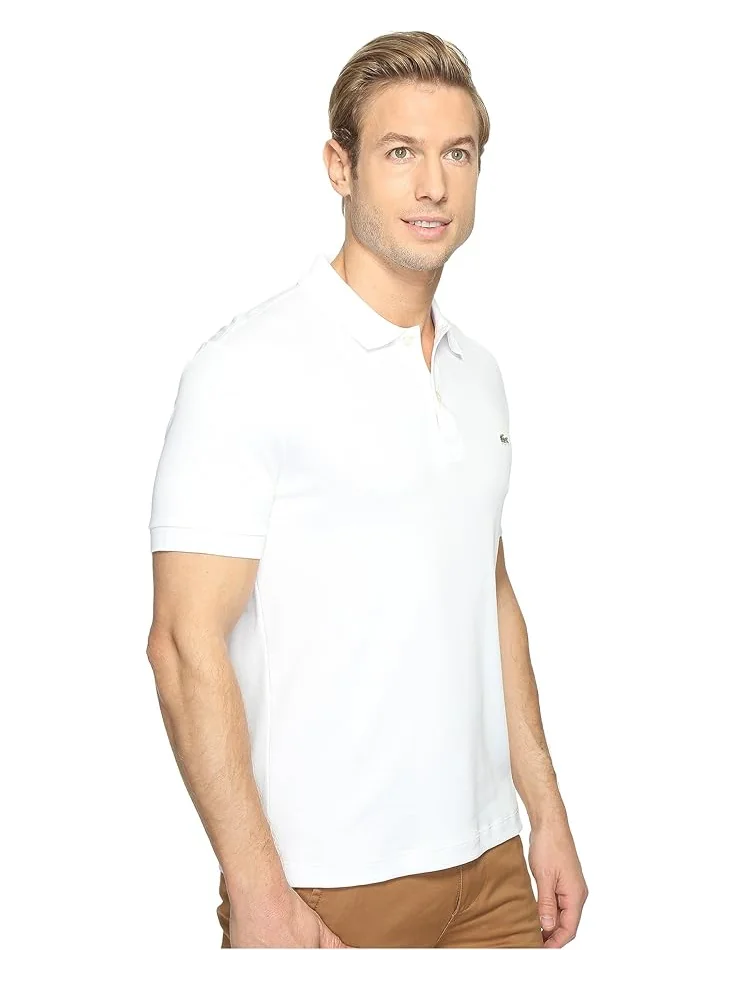 Поло Lacoste Ultra Soft Cotton Pima Jersey Polo Shirt — изображение 4 из 4, белый